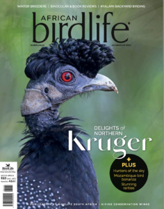 BirdLife South Africa African Birdlife magazine July August 2023 front cover