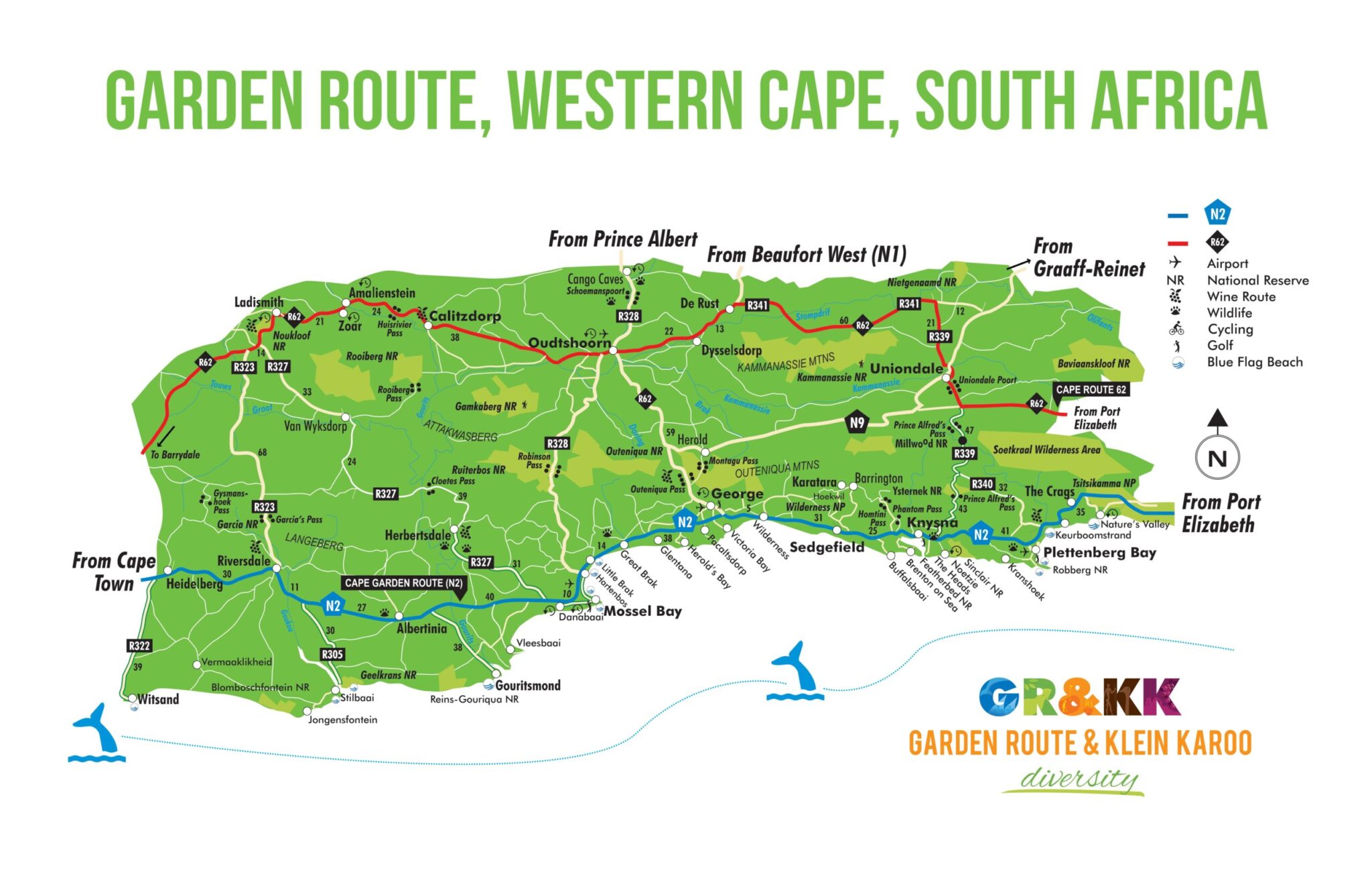 Map of GRKK