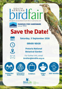 Copy of SA Bird Fair save the date - 1